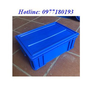Thùng Nhựa Đặc B4 Có Nắp Đậy