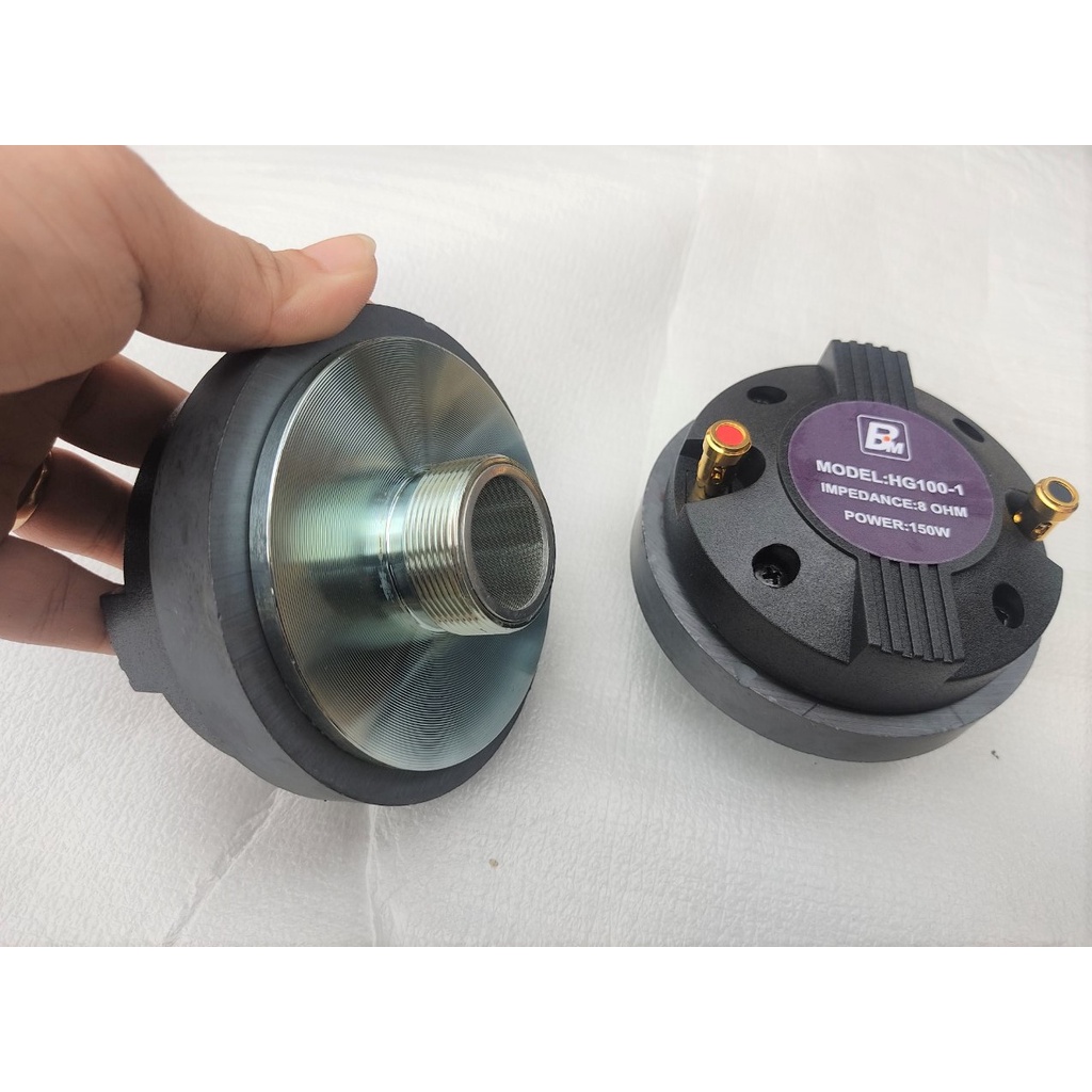 BỘ LOA TREBLE KÈN BM 350 - 2 CỦ KÈN BM CÔN 35 + 2 HỌNG 11X28CM + 2 TỤ 2.2MF