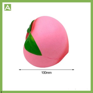 Đồ Chơi Xốp Squishy Giảm Stress Hình Quả Đào 10cm Dễ Thương Cho Bé