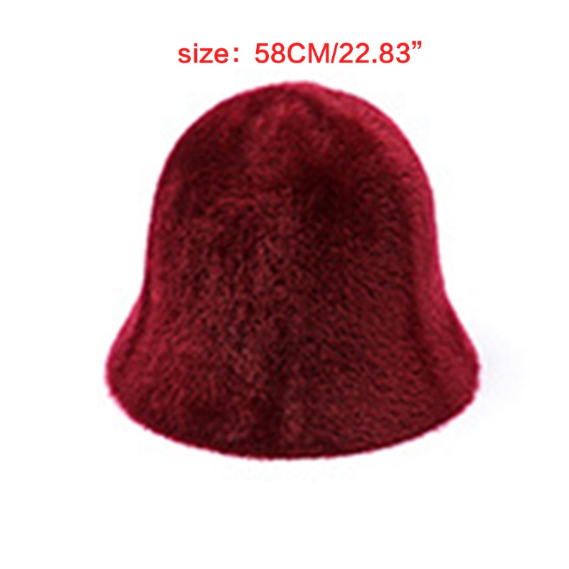 Nón Tai Bèo Giả Lông Chồn Màu Sắc Nhã Nhặn Dành Cho Nữ