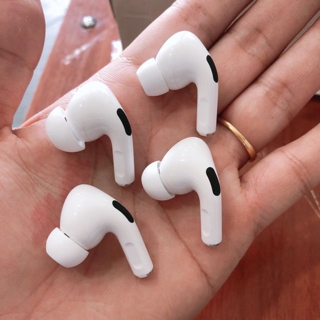 Hộp sạc và tai bên trái bên phải Apple Airpods Pro bán lẻ từng món