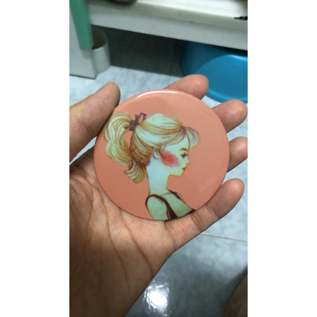 Gương tròn mini dễ thương hàn quốc