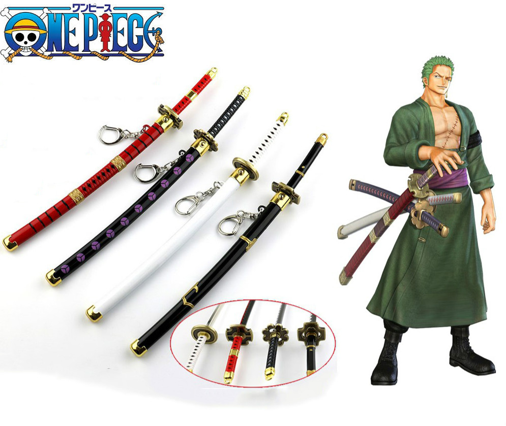 Tỷ lệ mô hình kiếm 1: 6 4 Thanh kiếm Roronoa zoro Từ One Piece (Thép) 22,5cm