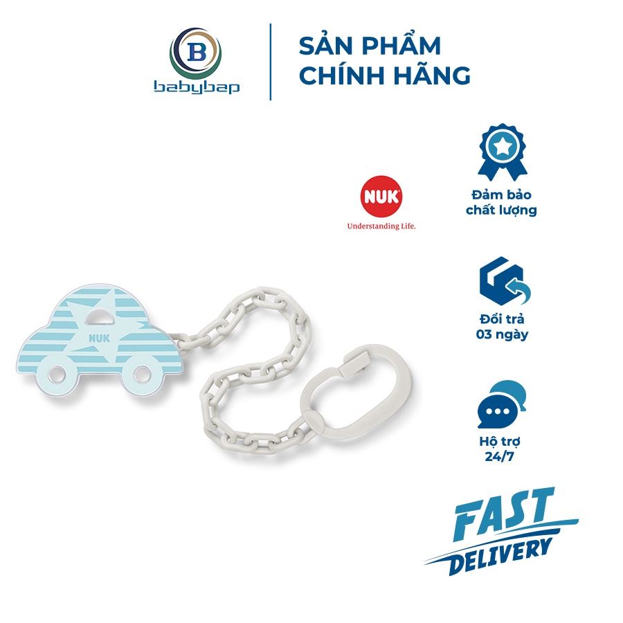 Dây Đeo Ti Giả NUK Đạt Tiêu Chuẩn An Toàn Châu Âu