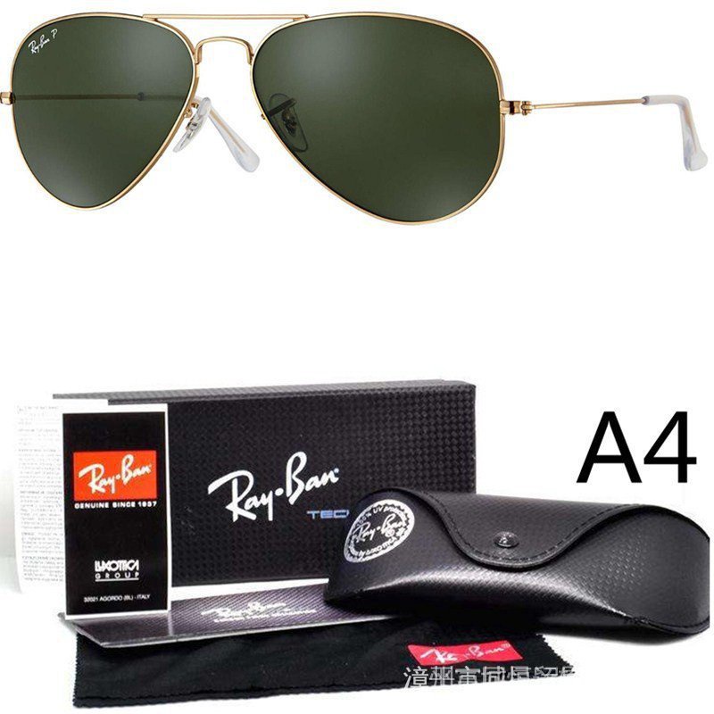 1d9v 1ou7 Ray _ Ban Kính râm thể thao đi xe kính 100% thủy tinh
