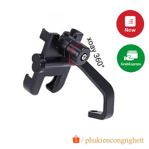 Kẹp Điện Thoại Xe Máy - Chạy Grad - Đi Phượt Tiện Lợi Khi Đi Đường - Siêu Chắc
