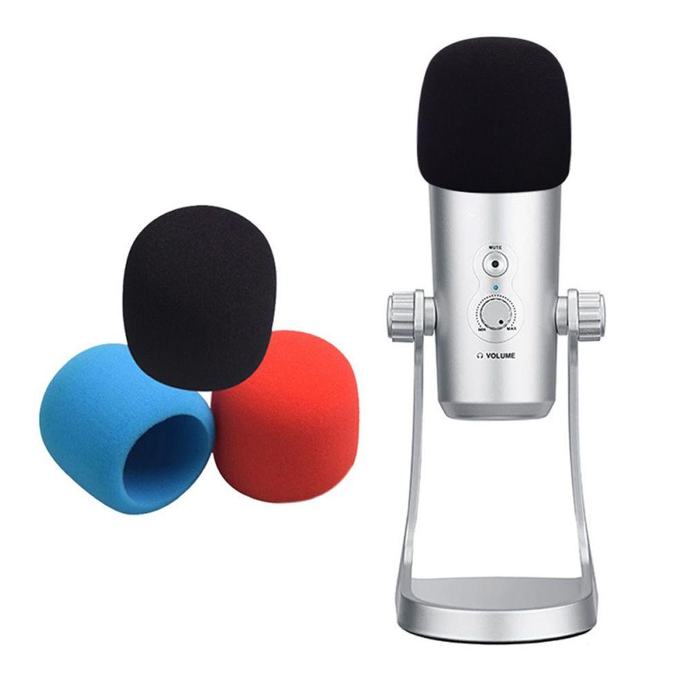1 Vỏ Bọc Micro Hình Quả Bóng Xốp Mềm Chống Gió Thay Thế Chuyên Dụng Cho Studio