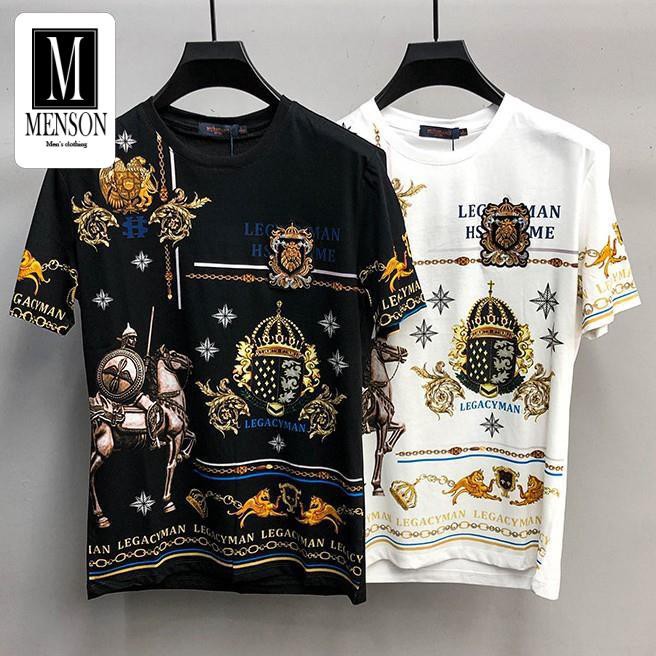 [Hàng Siêu Cấp] Áo Thun Nam, Áo Phông Nam Hàng Hiệu Cao Cấp Đính Đá In Hình 3D, Chất Mát 100% Cotton Chuẩn Form M1124 | BigBuy360 - bigbuy360.vn