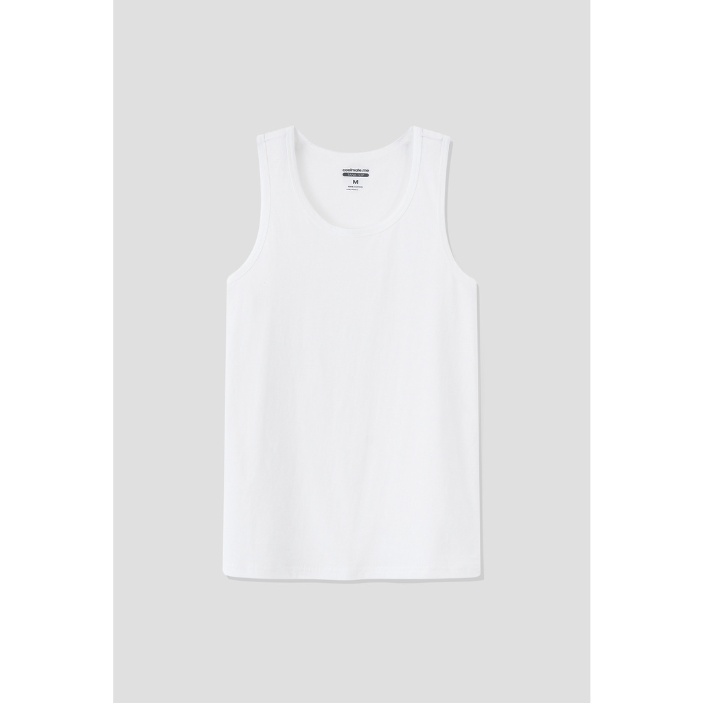 Áo ba lỗ Cotton 100% co giãn 2 chiều Coolmate Basics