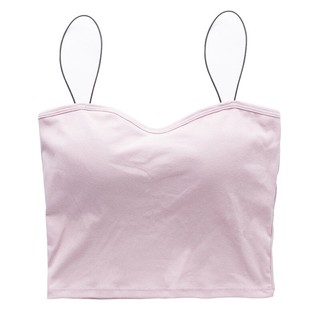 Áo Bra 2 Dây Mảnh Dáng Lửng 2055