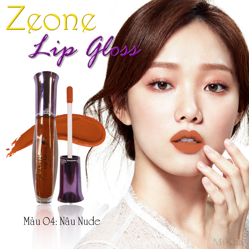 Son Kem Lì Zeone Lip Gloss Hàn Quốc CHUẨN