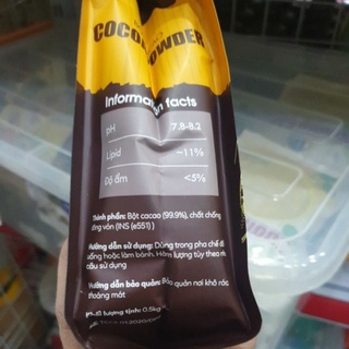 BỘT CACAO POWER DANS 500G