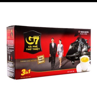 ( HSD: T7/2025) Hộp cà phê sữa G7 3in1 ( 21 gói x 16g)