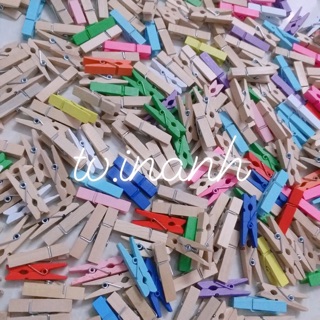 KẸP GỖ TRƠN / MÀU - KẸP GIẤY