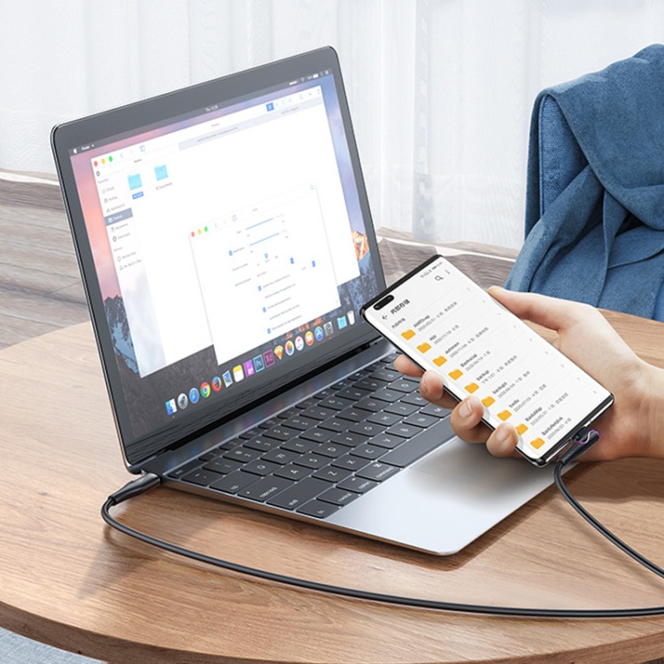 dây sạc Type C to type c 60W Remax RC192a