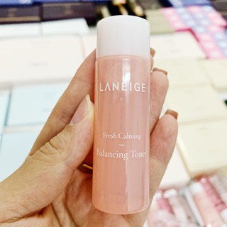 Laneige fresh calming balancing toner -  Toner laneige tinh chất quả vải - làm se khít lỗ chân lông