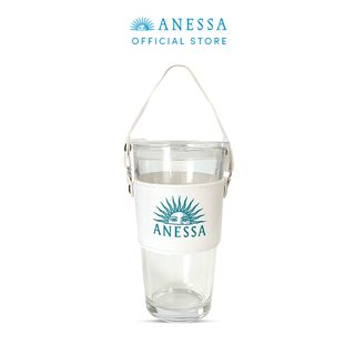 Ly Thủy Tinh bọc da Anessa màu trắng