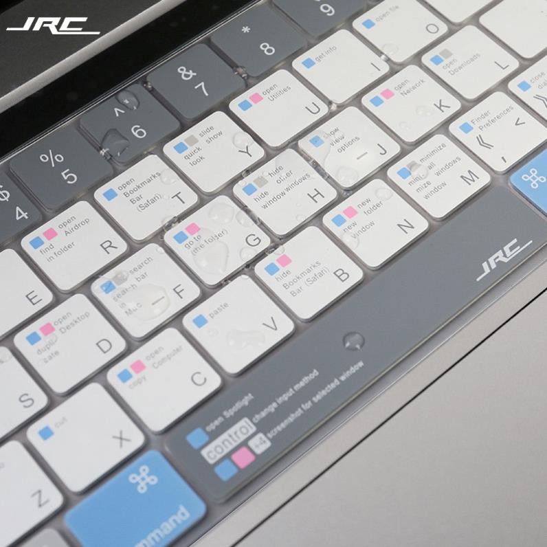 Phủ Bàn Phím Macbook JRC Shortcut cho macbook-Chống nước, bụi bẩn