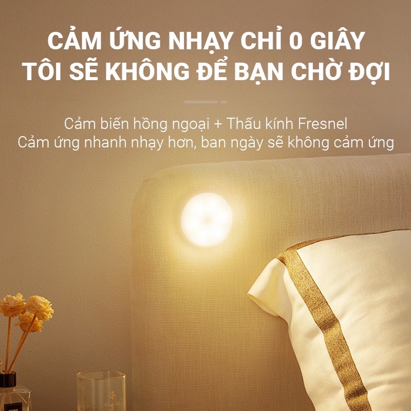 Đèn Cảm Biến Chuyển Động Siêu Nhạy Tiện Lợi