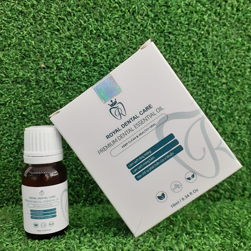 Tinh Dầu Răng Miệng Cao Cấp Royal Dental Care Hỗ Trợ Giảm Hôi Miệng Sâu Răng Chảy Máu Chân Răng Đau Răng Viêm Lợi 10ml