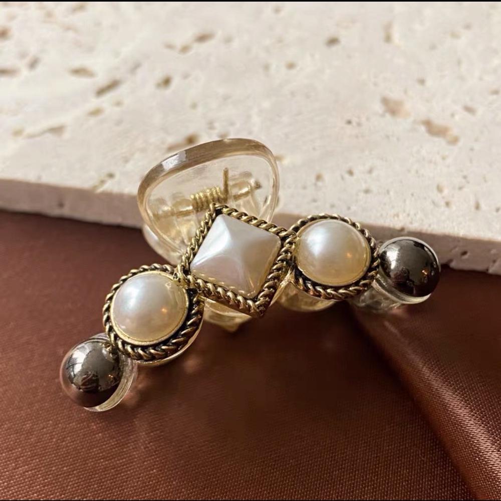 Kẹp Tóc Càng Cua Hình Oval Thời Trang Hàn Quốc Sang Trọng Cho Nữ