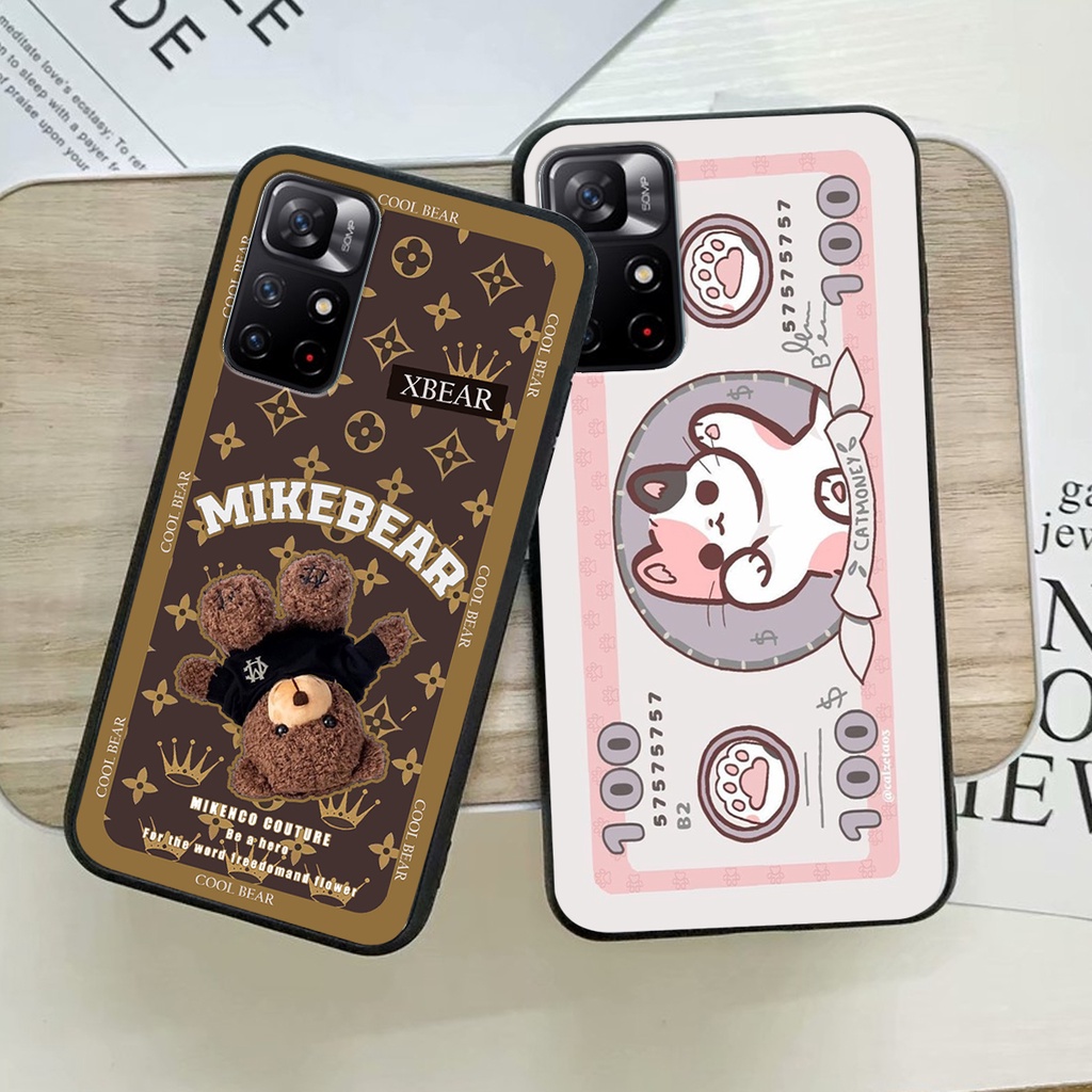 Ốp lưng Xiaomi REDMI NOTE 11S 5G in hình cao cấp mẫu kẻ caro,mikenbe@r siêu hot