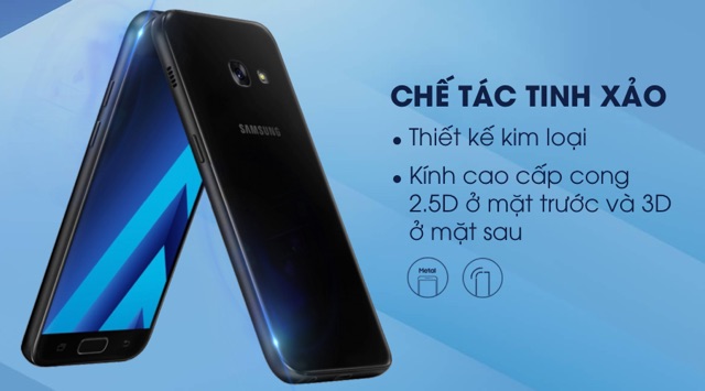 Điện Thoại Samsung Galaxy A5 2017 ( 3GB/32GB ). Hàng cũ đẹp 90-95% .