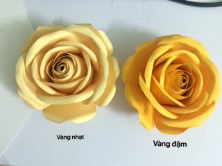 Hoa hồng giấy mỹ thuật