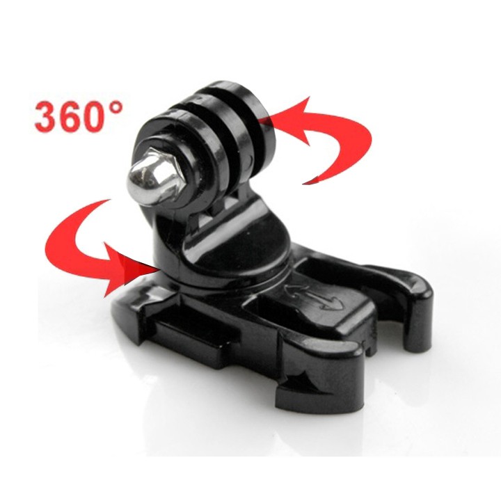 Mount gài xoay được 360 độ cho máy quay hành động GoPro, Sjcam, Yi Action, Osmo Action | BigBuy360 - bigbuy360.vn