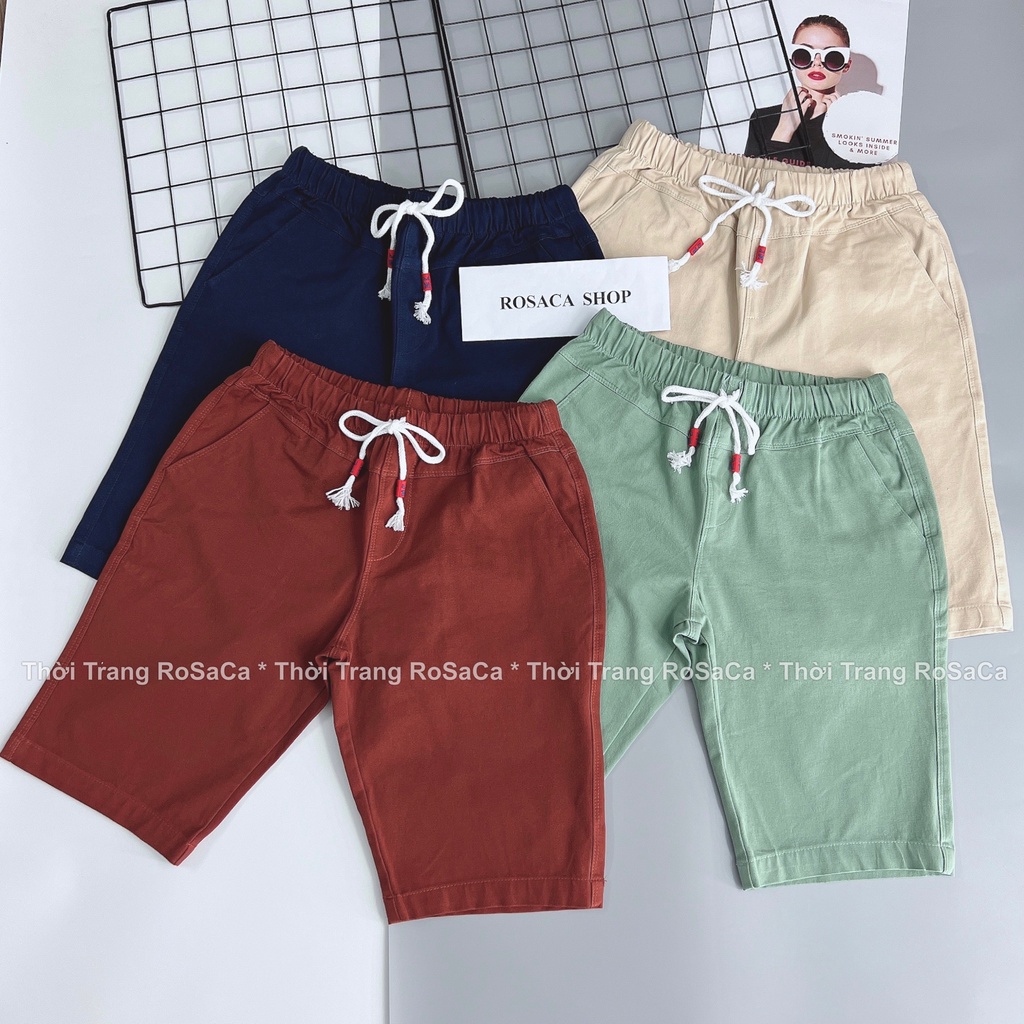 QUẦN LỬNG NGANG GỐI KAKI NỮ LƯNG THUN ĐẸP, GIÁ TỐT