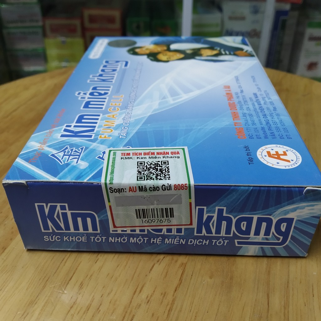 Kim Miễn Khang hộp 3 vỉ x 10 viên nén