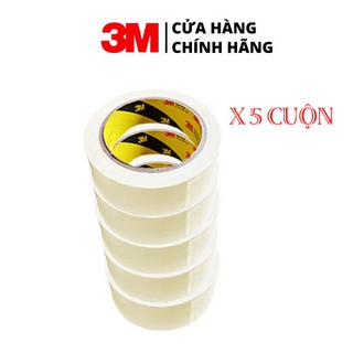 Băng keo giấy 3M 320 (combo 5 cuộn)