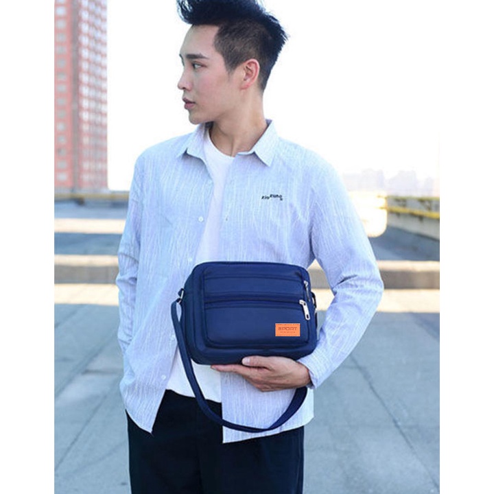 Túi đeo chéo nam nữ chống nước chống xước cao cấp size 29cm TUI-122