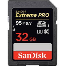 THẺ NHỚ SD 32GB EXTREME PRO(95MB/S)