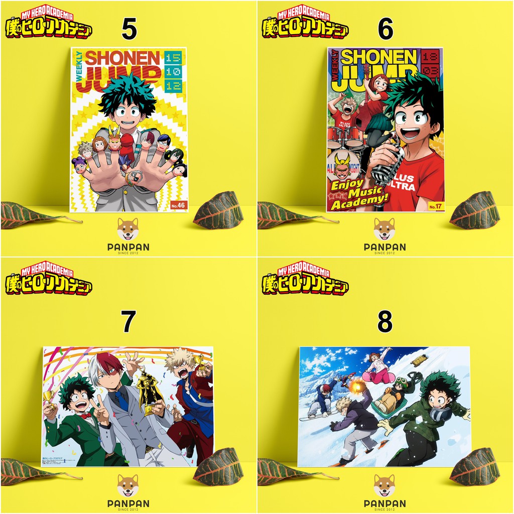 Postcard Cao Cấp - Poster My Hero Academia (1)