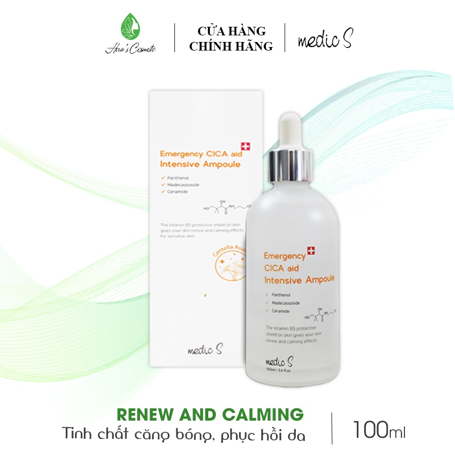 Tinh chất phục hồi, căng bóng Medic S - Renew and calming