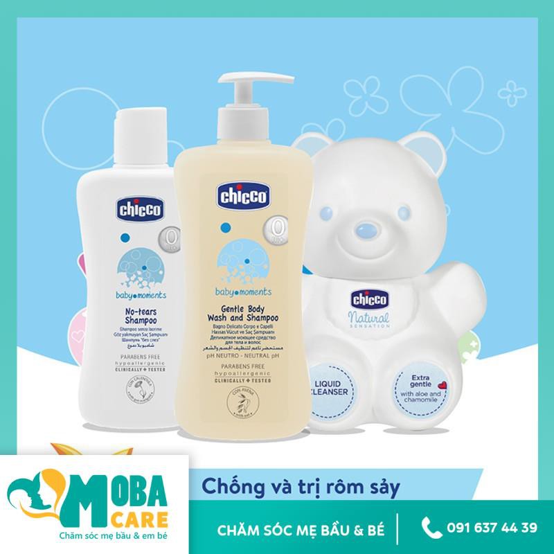 CHICCO SỮA TẮM GỘI CHIẾT XUẤT YẾN MẠCH 500ML