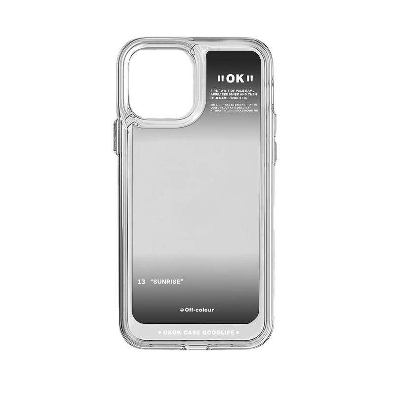 Siêu Phẩm Ốp Lưng Sunrise OK Mặt Lưng Cường Lực Chống Ố Cao Cấp Cực Đẹp Cho Các Dòng Iphone