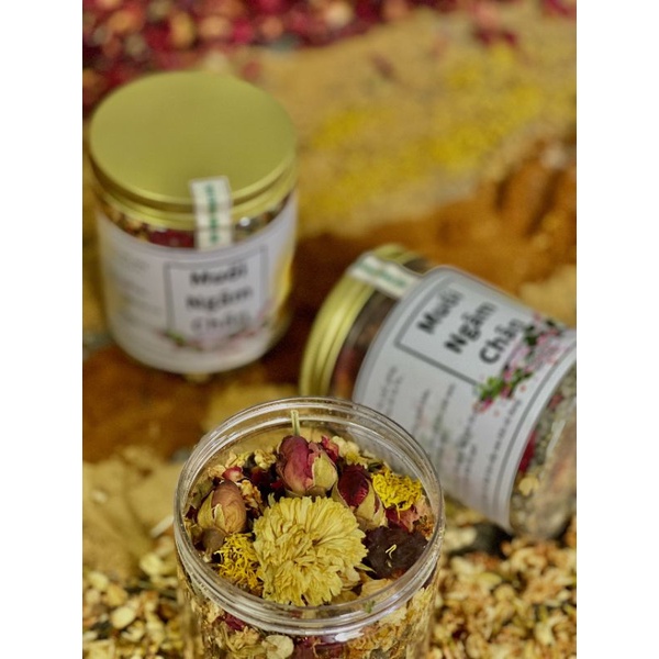 1kg Muối đen thảo dược ngâm chân handmade