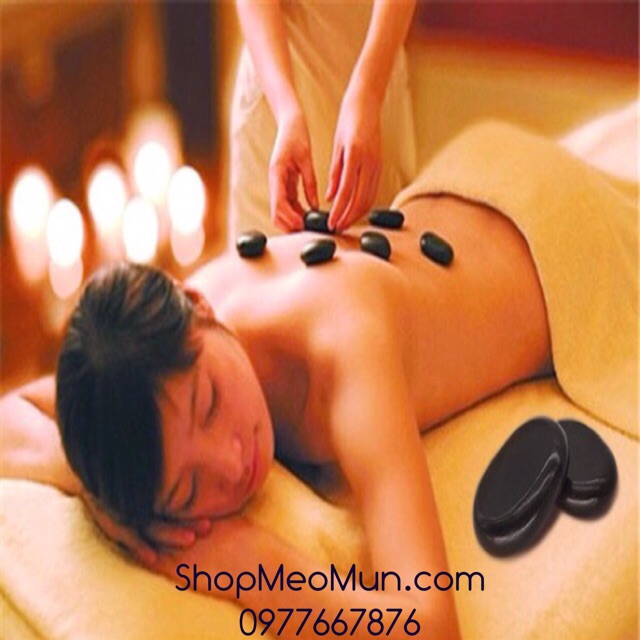 Đá Nóng Massage Spa Full Box