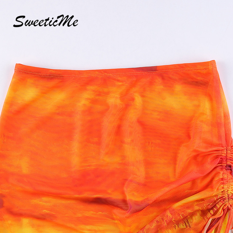 Chân Váy Lưới Gợn Sóng Hai Lớp Sweeticme 2021 | BigBuy360 - bigbuy360.vn