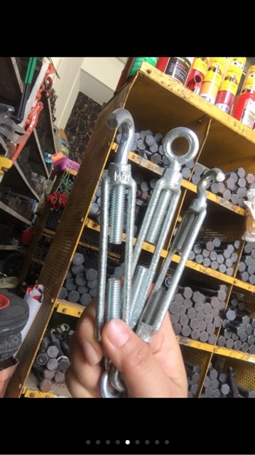 Dây cáp bọc phi 6,dài 15m ,tăng đơ 2 ,ốc xiết cáp 2 con ✏️✏️✏️