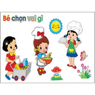 Tranh góc bitis mầm non( chuẩn màu và chất lượng )