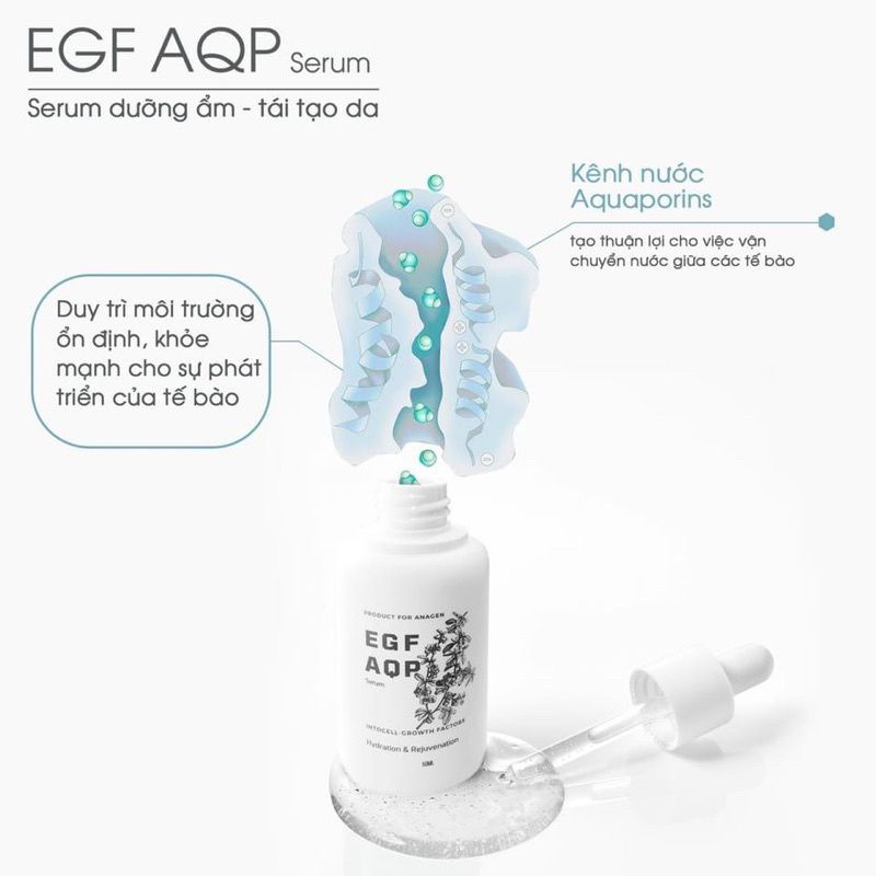 Serum dưỡng ẩm tái tạo EGF AQP 50 ml