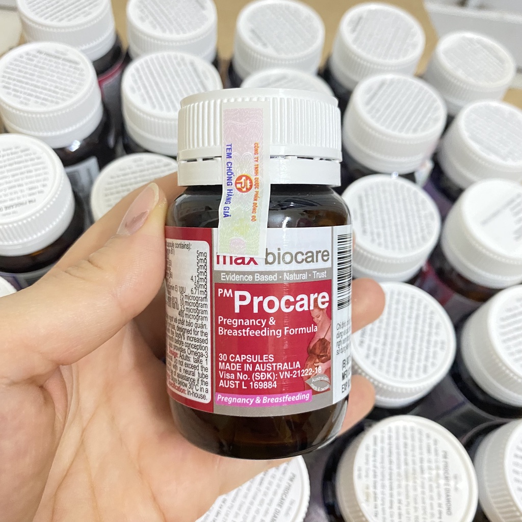 PM Procare Vitamin tổng hợp cho bà bầu - Lọ 30 viên