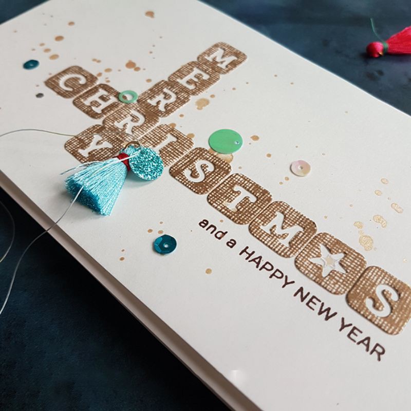 Khuôn Cắt Giấy Kim Loại Hình Chữ Cái