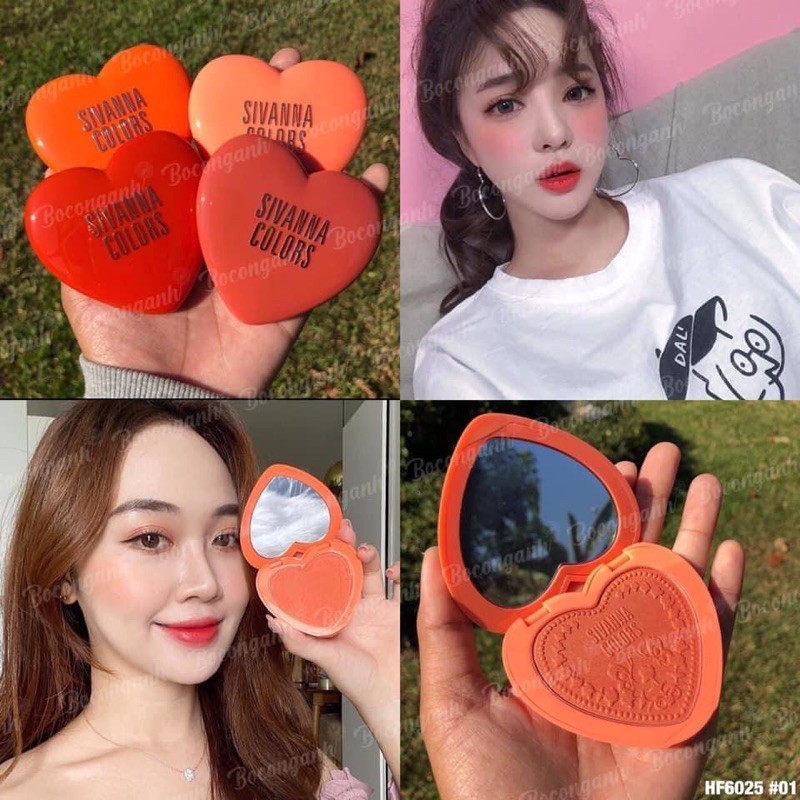 Phấn Má Sivanna Colors HF6025 Thái Lan | BigBuy360 - bigbuy360.vn
