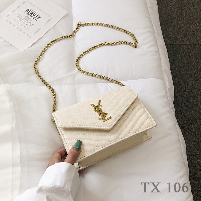 Túi xách nữ Y.S.L thời trang công sở, túi đeo chéo nữ cao cấp hàng đẹp TX106 | BigBuy360 - bigbuy360.vn