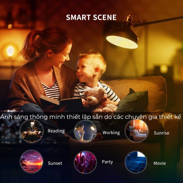 Đèn thông minh Yeelight GU10 W1 (YLDP004-A ) đui cài 4.5W - RGB 16 triệu màu