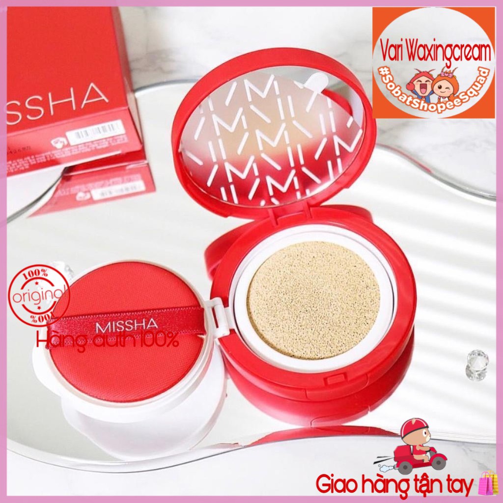 Phấn Nước Missha Velvet Finish Cushion SPF50+ PA+++ Độ Che Phủ Hoàn Hảo _ Hàng Chuẩn _ Vari